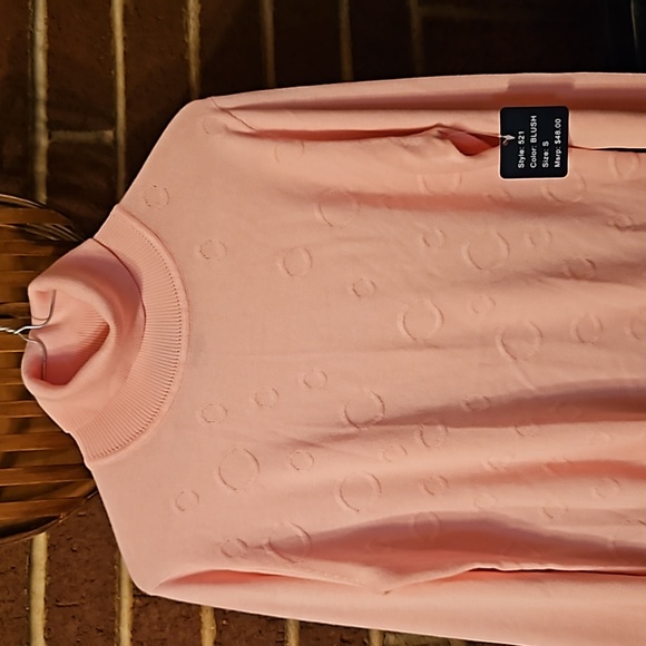 NWT Select + Trend Pink Turtleneck sweater. Ladies size Small. - Picture 5 of 6
